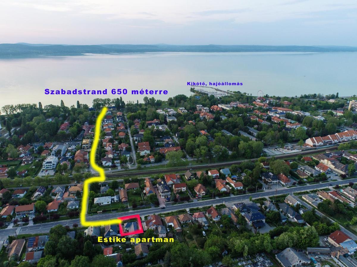 Estike Apartment บาลาตอนแลลเล ภายนอก รูปภาพ